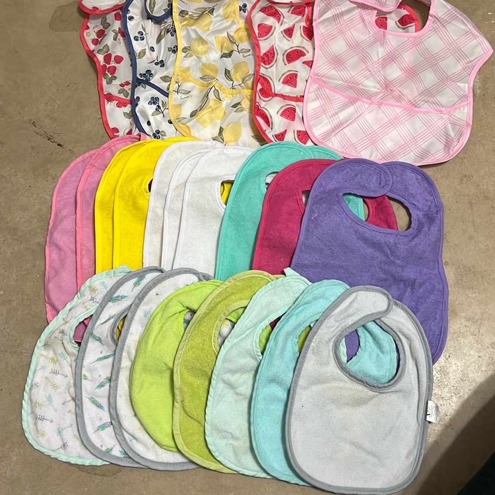 Colorful Baby Bib Set